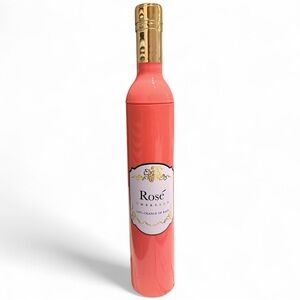 Rose Wine Bottle Umbrella Pink